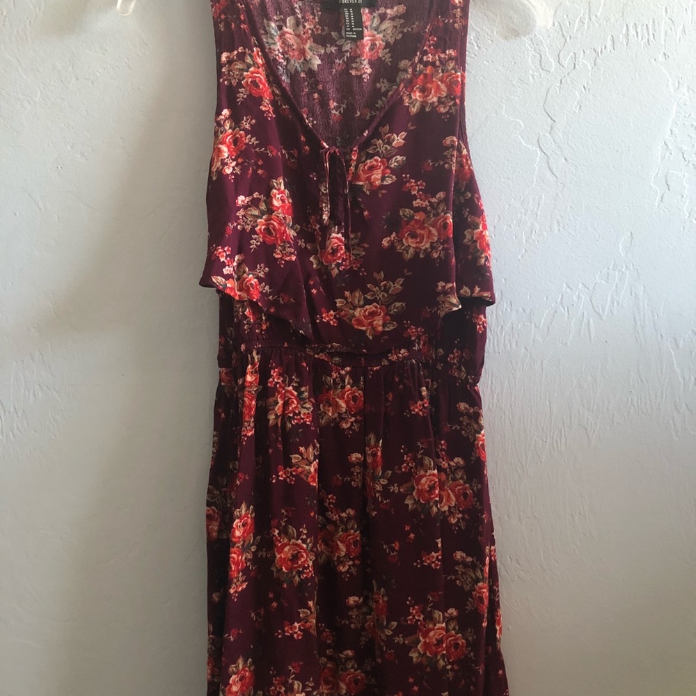 Maroon Dress
